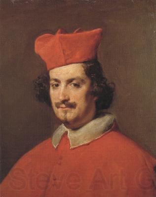 Diego Velazquez Oortrait du cardinal Astalli (Pamphilj) (df02) Norge oil painting art